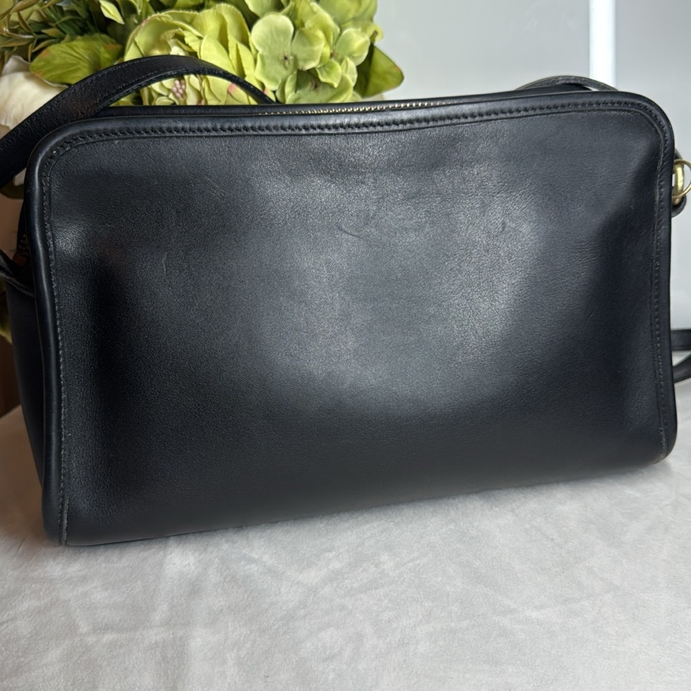 Coach Black Leather Crossbody Bag - Picture 7 of 13